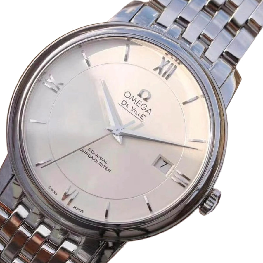 Omega De Ville Prestige 40MM 424.10.37.20.02.001 White Dial