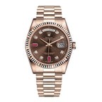 Rolex Day-Date 36 40MM 128235 Chocolate Dial