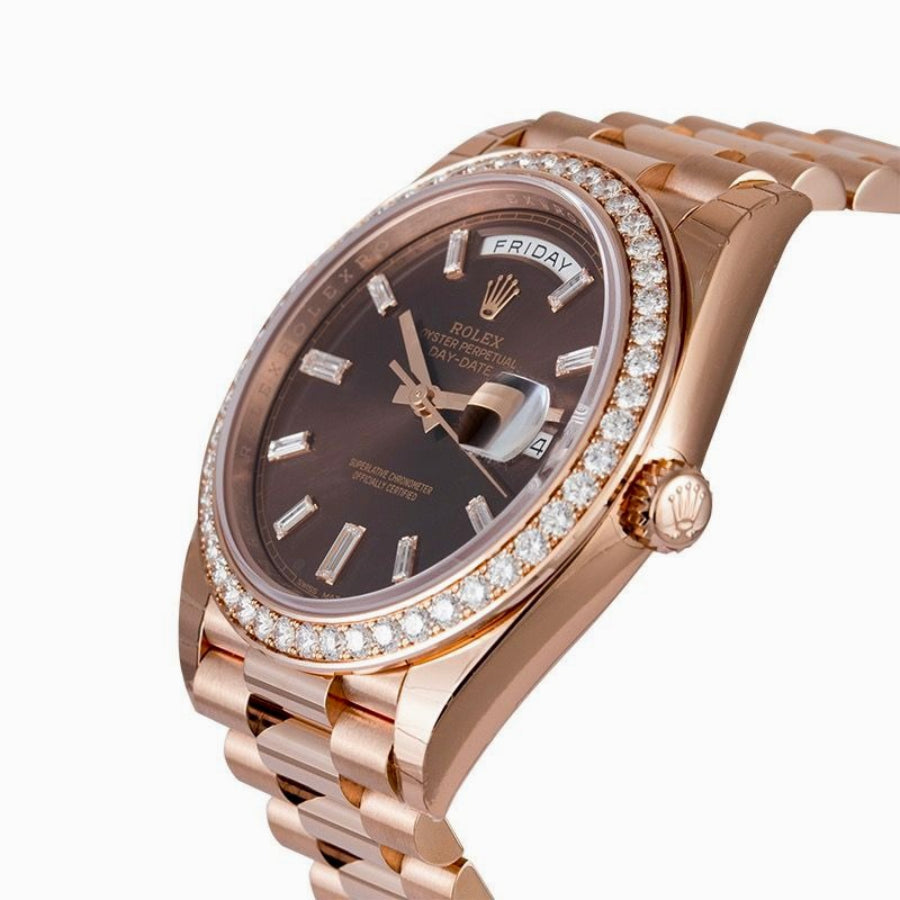 Rolex Day-Date 40 40MM 228345RBR-0006 Chocolate Dial