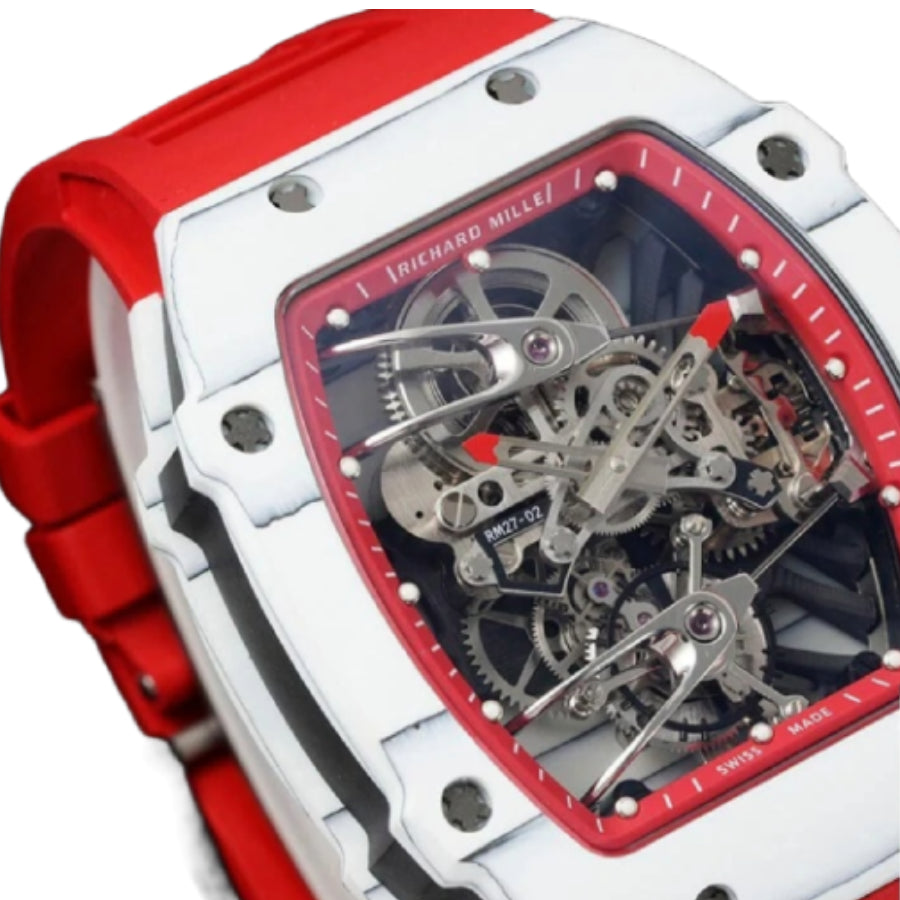 Richard Mille RM27 40MM RM27-02 Rafael Nadal Red Rubber