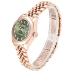 Rolex Lady-Datejust 28MM 279165-0011 Green Diamond Dial