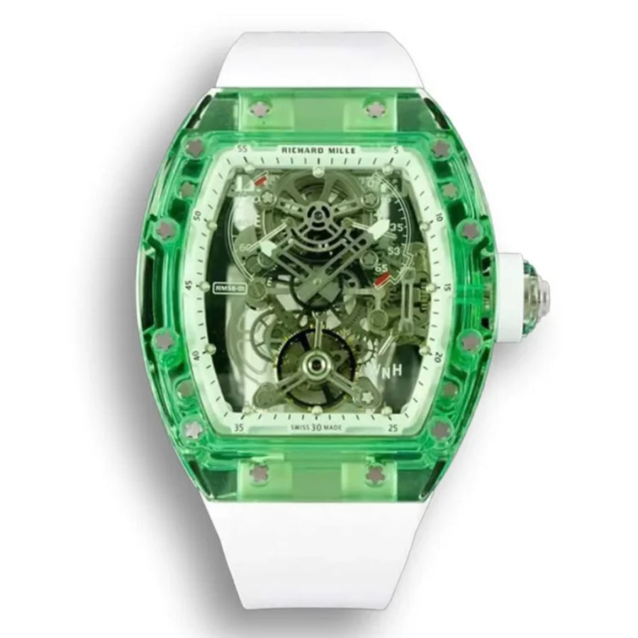 Richard Mille RM 35-01 42MM RM35 01 Green Quartz TPT