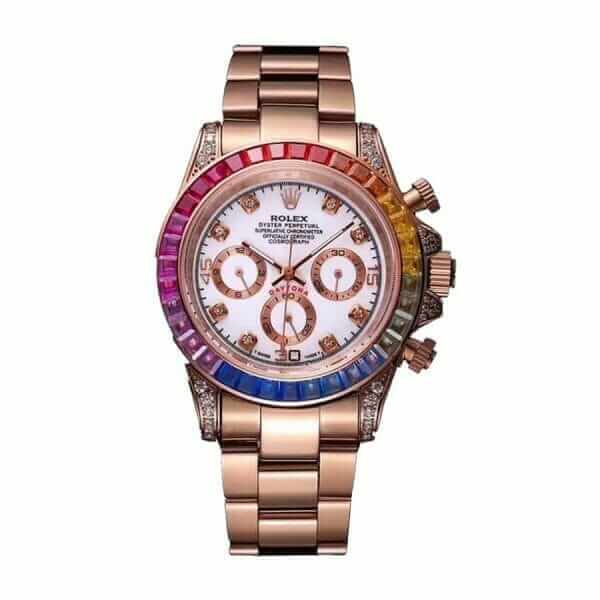 Rolex Daytona Rainbow 40MM 116520-0016