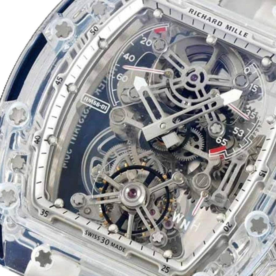 Richard Mille RM56 40MM RM56-01 Tourbillon Transparent