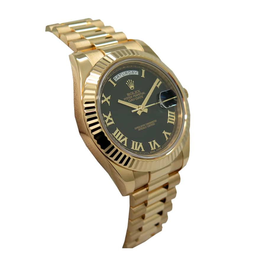 Rolex Day-Date II 40MM 228235 Black Everose Gold