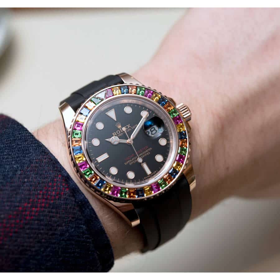Rolex Yacht-Master 40MM 116695 SATS Gem-Set Bezel