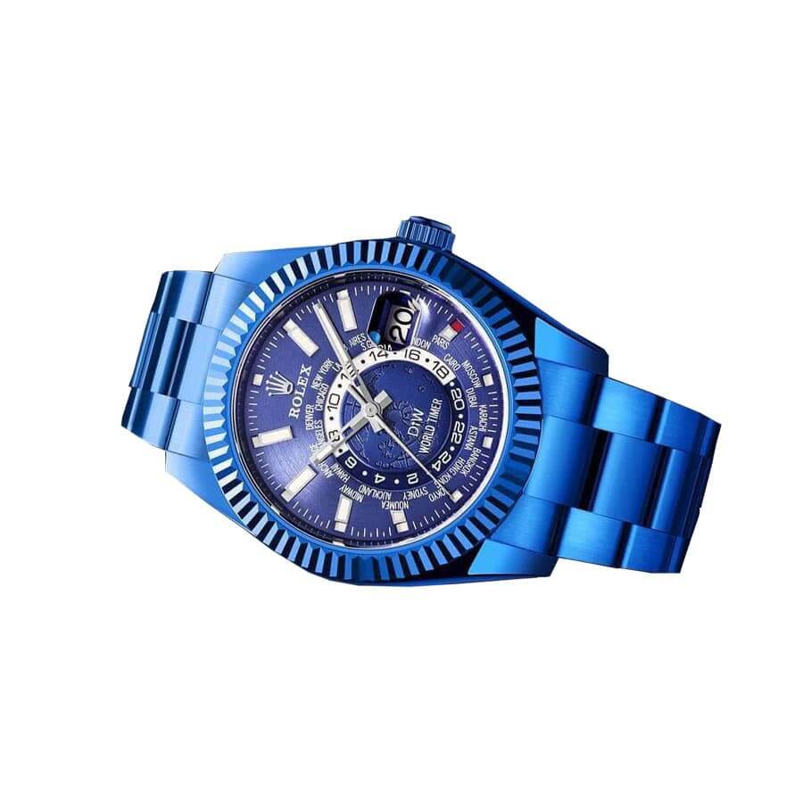 Rolex Sky-Dweller 41MM 326934 Blue Dial DLC