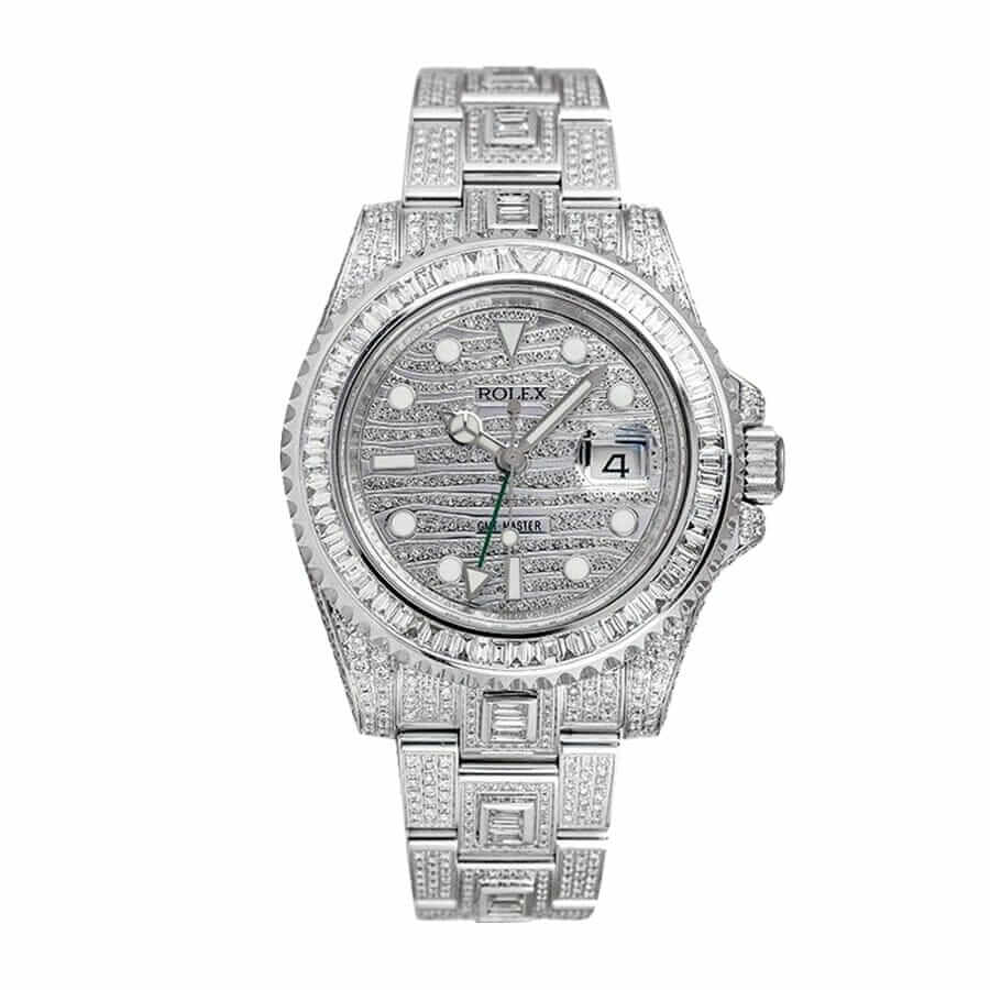 Rolex GMT-Master II 41MM 116710LN Full Diamond