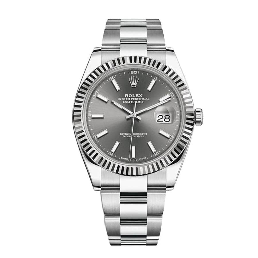 Rolex Datejust 42MM 126334-0013 Rhodium Dial