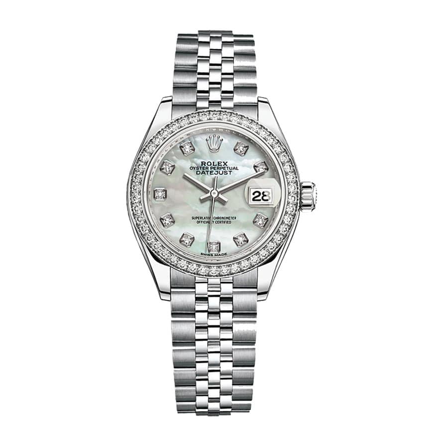 Rolex Lady-Datejust 28MM 279381RBR Mother of Pearl Diamond