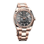 Rolex Sky-Dweller 42MM 326935-0007 Everose Rhodium Dial