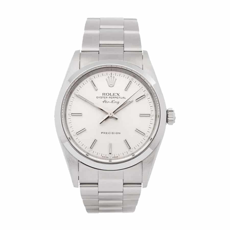 Rolex Air-King 34MM 14000 White Dial