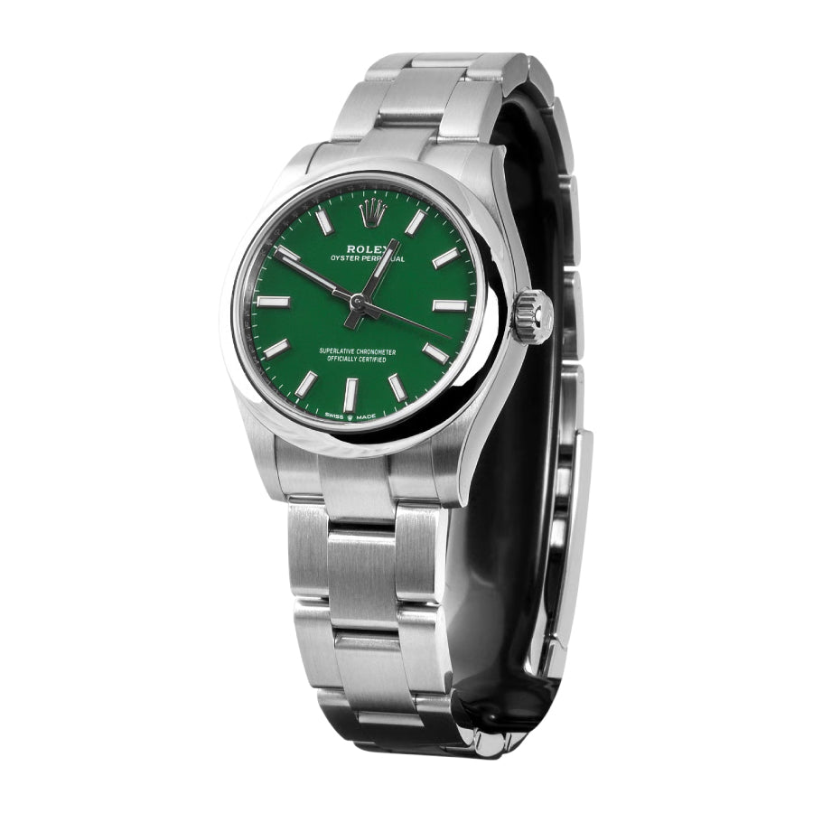 Rolex Perpetual 31 31MM 277200 Green Dial