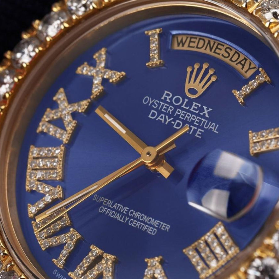 Rolex Day-Date 36MM 18038 Iced Out