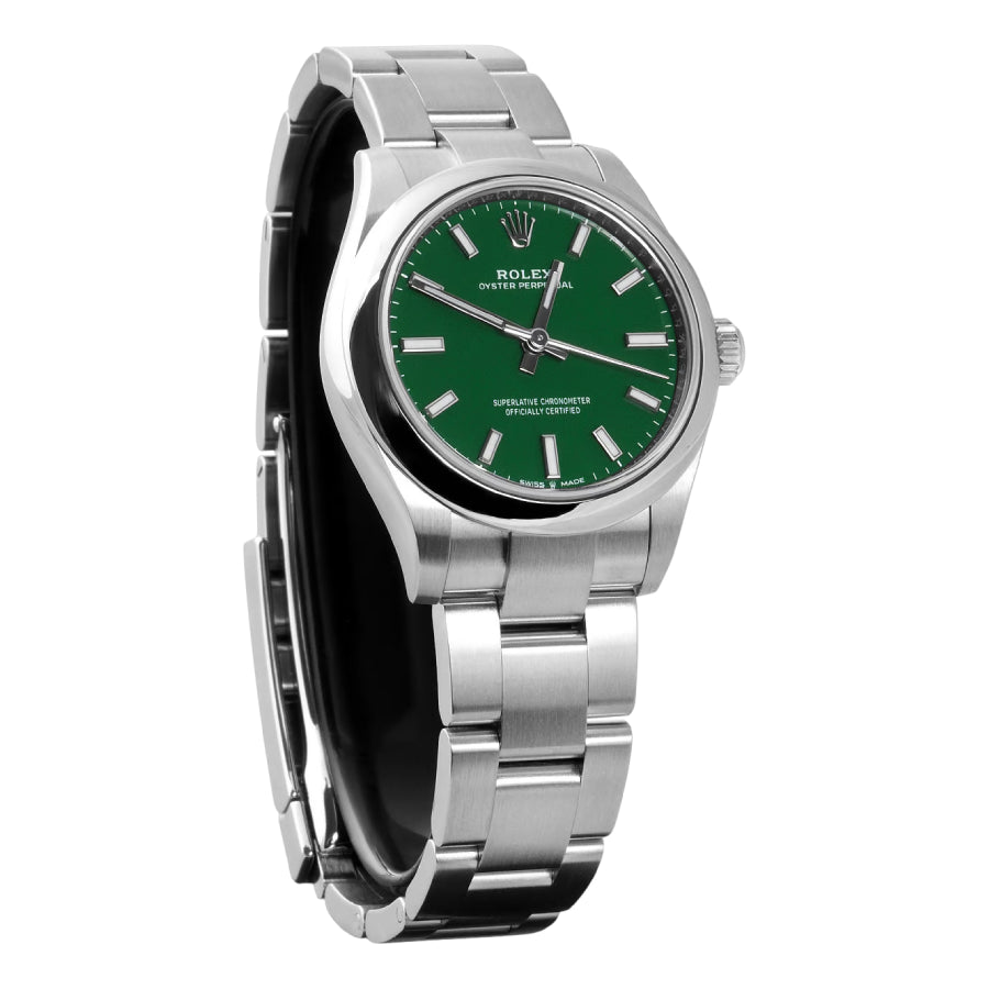 Rolex Perpetual 31 31MM 277200 Green Dial