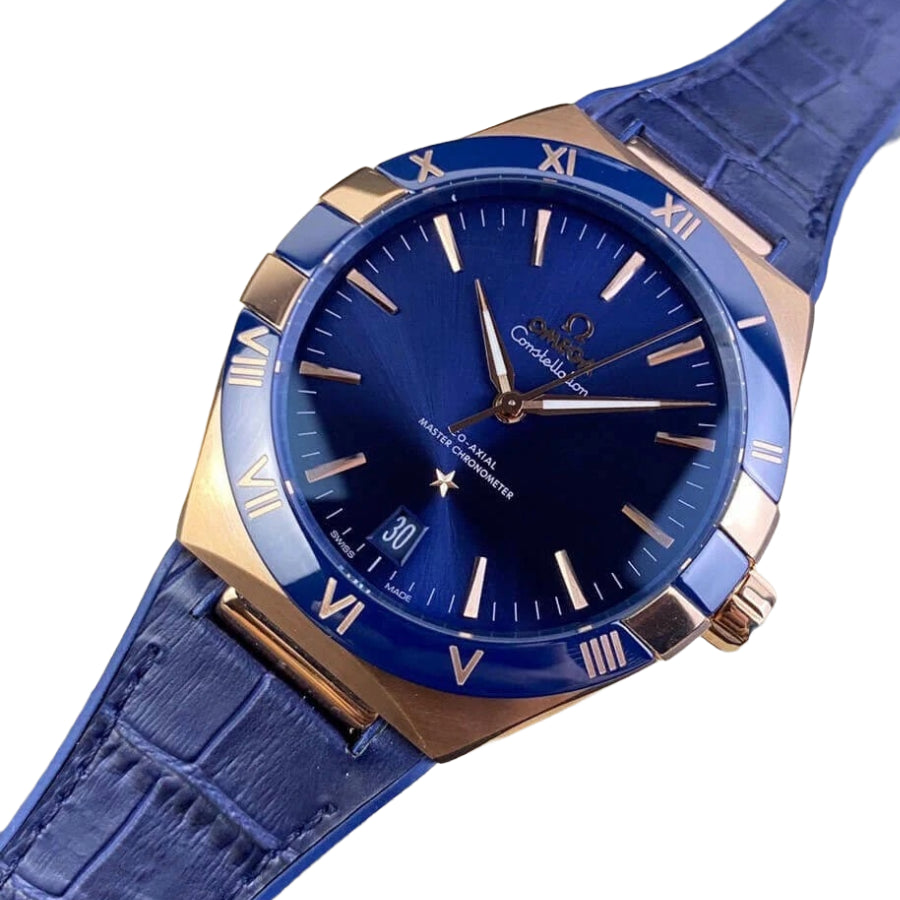 Omega Constellation 40MM 131.53.39.20.08.001 Blue Strap