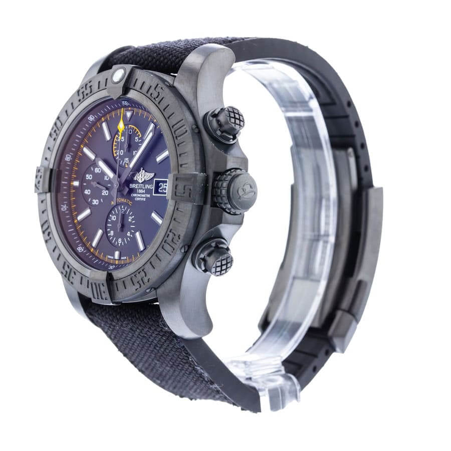 Breitling Super Avenger II 48MM M133711A/BF30 Black Steel