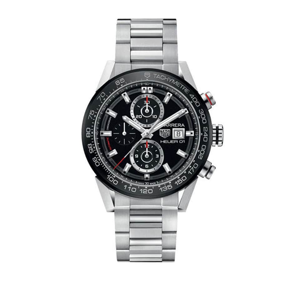 TAG Heuer Carrera Chronograph 43MM CAR201Z.BA0714 Black Dial