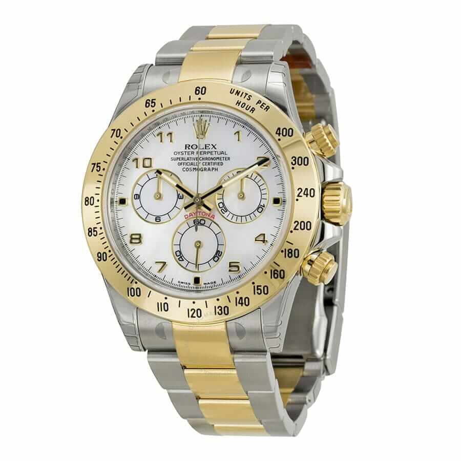 Rolex Daytona Two-Tone 40MM 116523NG White Dial