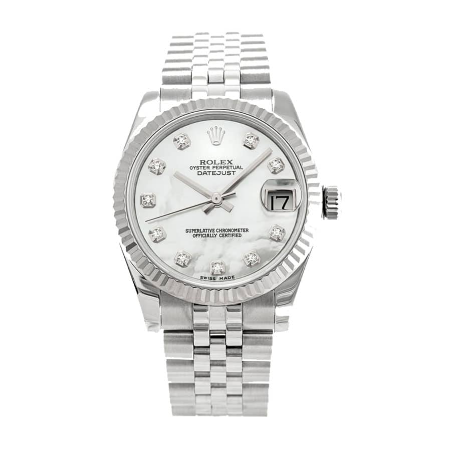 Rolex Datejust 31 31MM 178274 MOP Diamond Dial