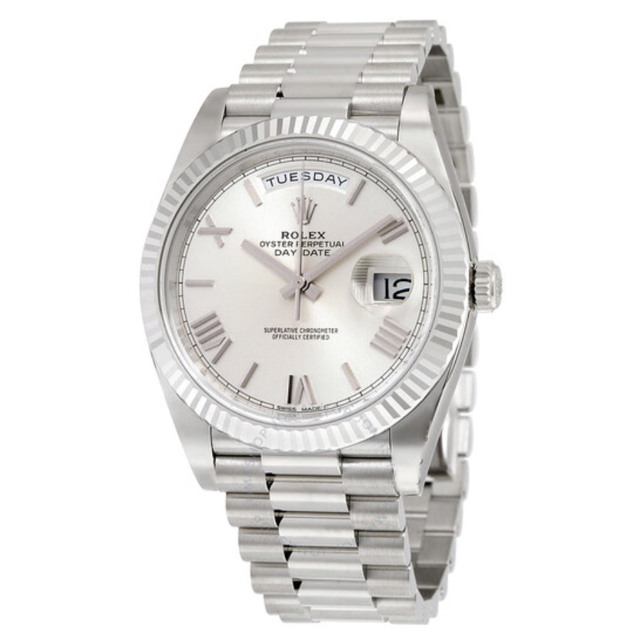 Rolex Day-Date 41MM 228239 White Roman Dial