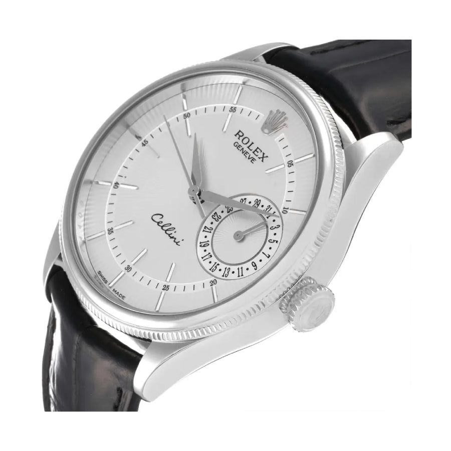 Rolex Cellini 39MM 50535-0002 White Dial