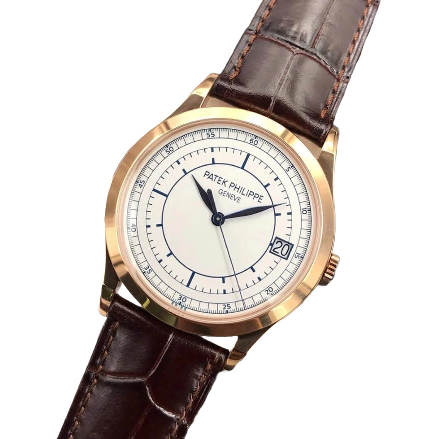 Patek Philippe Calatrava 38MM 5296R-001 Rose Gold Annual Calendar