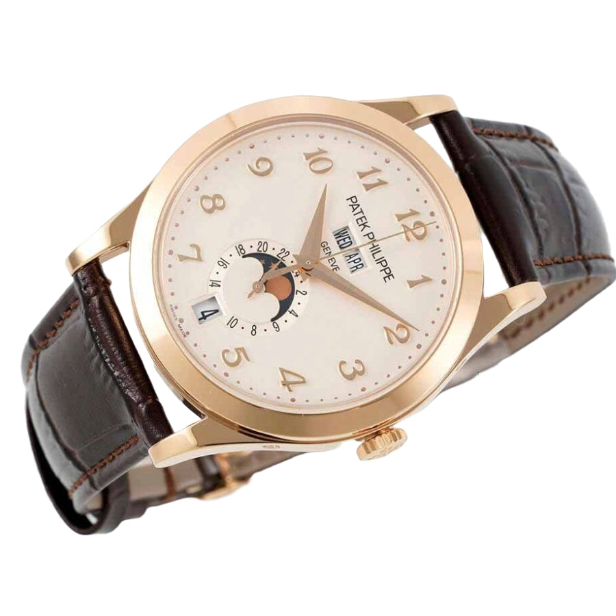 Patek Philippe Complications 38.5MM 5396R-012 Rose Gold Silvery Dial
