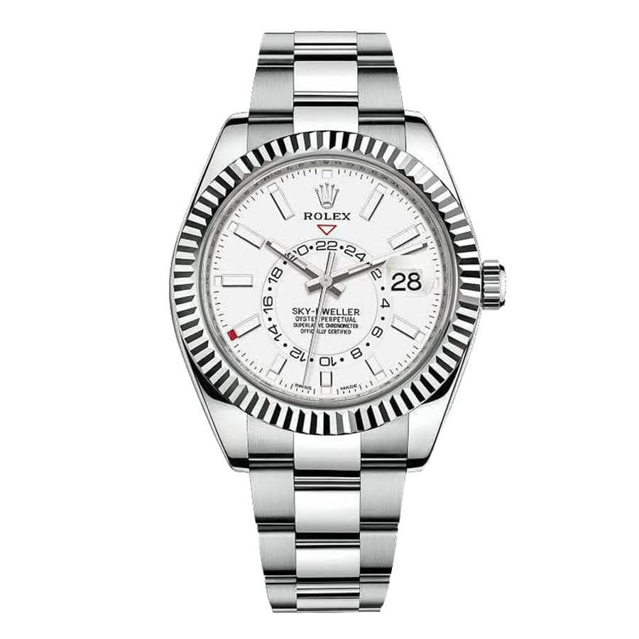 Rolex Sky-Dweller 41MM 326934-0001 White Dial