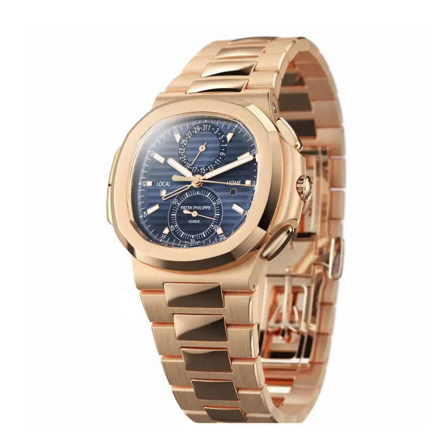 Patek Philippe Nautilus Travel Time Chronograph 40MM 5990/1R-001