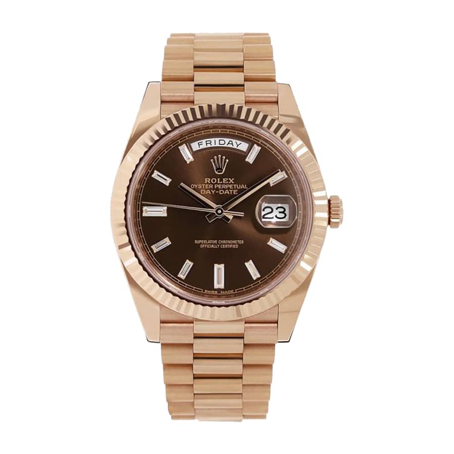 Rolex Day-Date 40 40MM 228235 Chocolate Dial