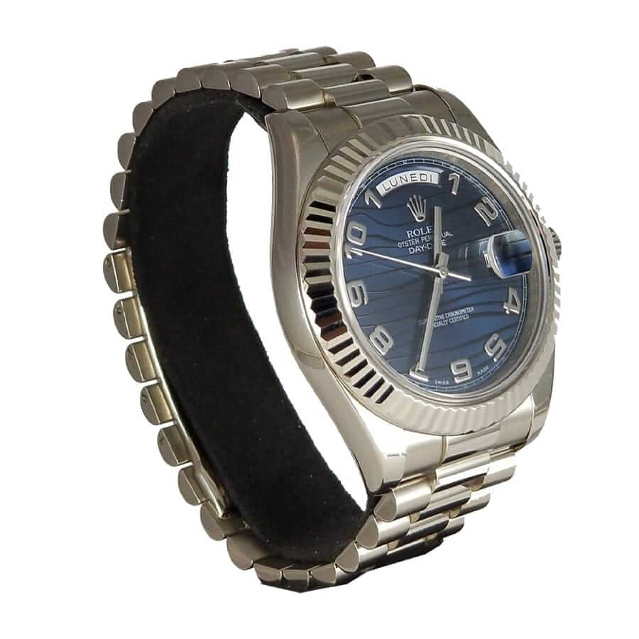 Rolex Day-Date II 41MM 228238-003 Blue Champagne Dial