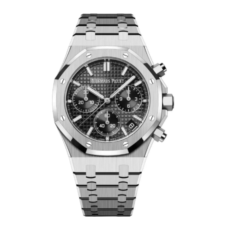 Audemars Piguet Royal Oak Chronograph 42MM 26240stoo1320st06 Steel Black Dial
