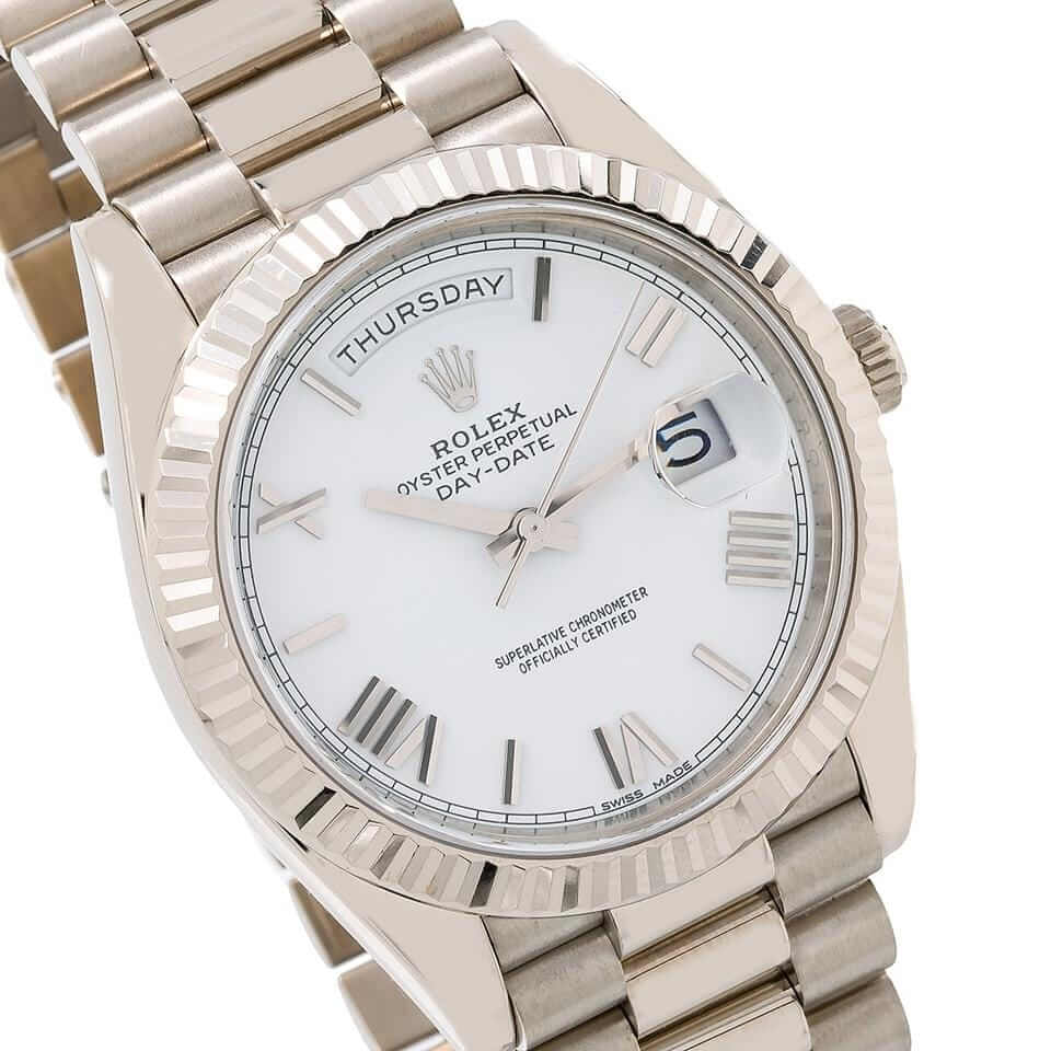 Rolex Day-Date 40 40MM 228239-0046 Stripe Dial