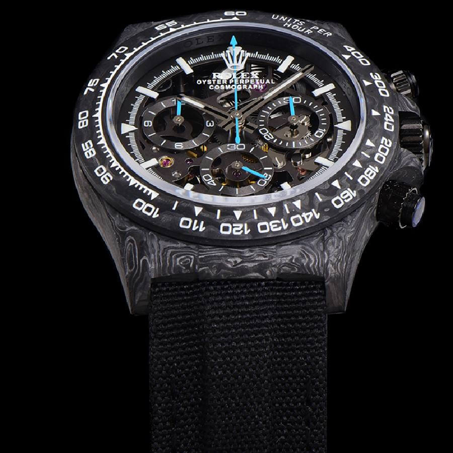 Rolex Daytona 40MM DIW Carbon Skeleton