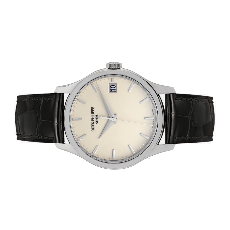 Patek Philippe Calatrava 40MM 5227 White Gold Officer’s Case
