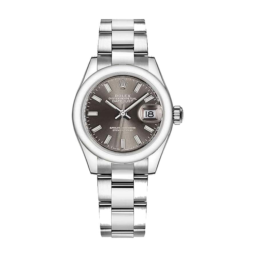 Rolex Lady-Datejust 28MM 279160 Dark Grey Dial