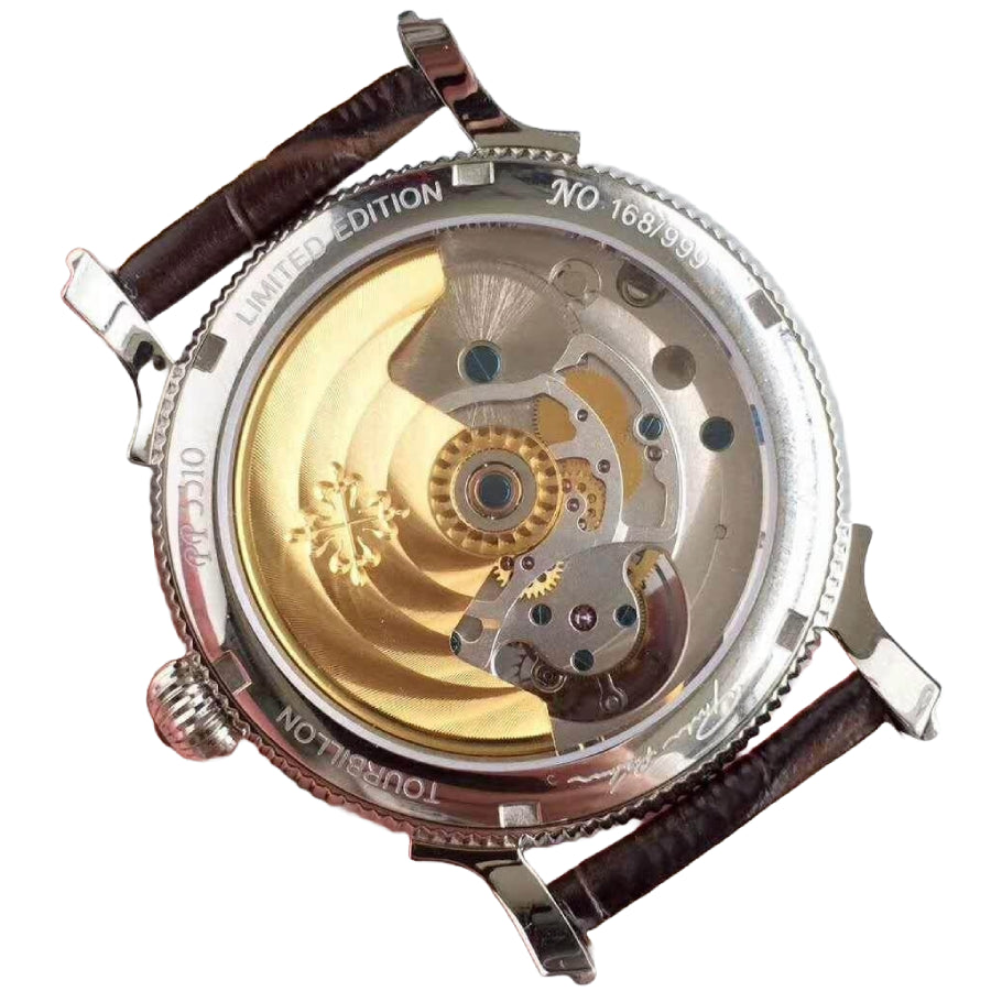 Patek Philippe Tourbillon Moonphase 40MM Black Dial