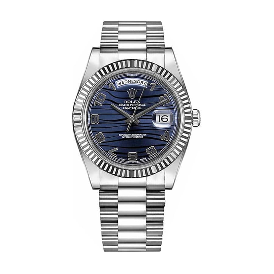 Rolex Day-Date II 41MM 228238-003 Blue Champagne Dial