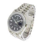 Rolex Day-Date 40MM 228349RBR-0002 Black Diamond Dial