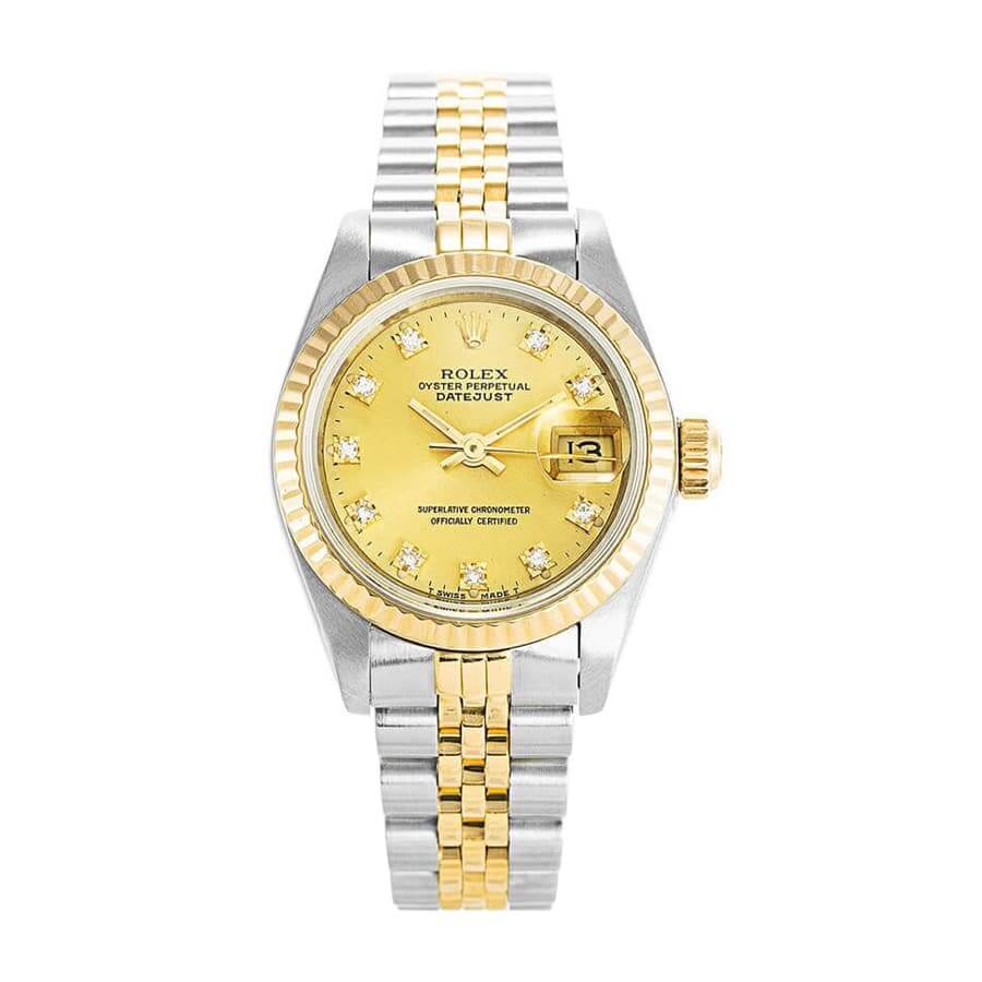 Rolex Datejust 26MM 69173 Diamond Dial Jubilee