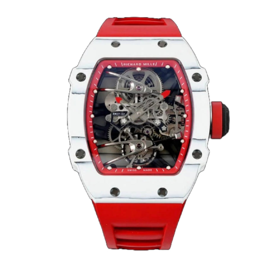 Richard Mille RM27 40MM RM27-02 Rafael Nadal Red Rubber