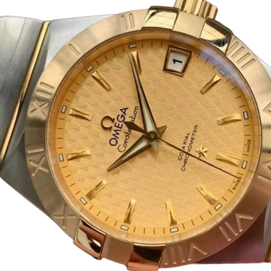 Omega Constellation 40MM 123.20.38.21.08.001 Gold Dial