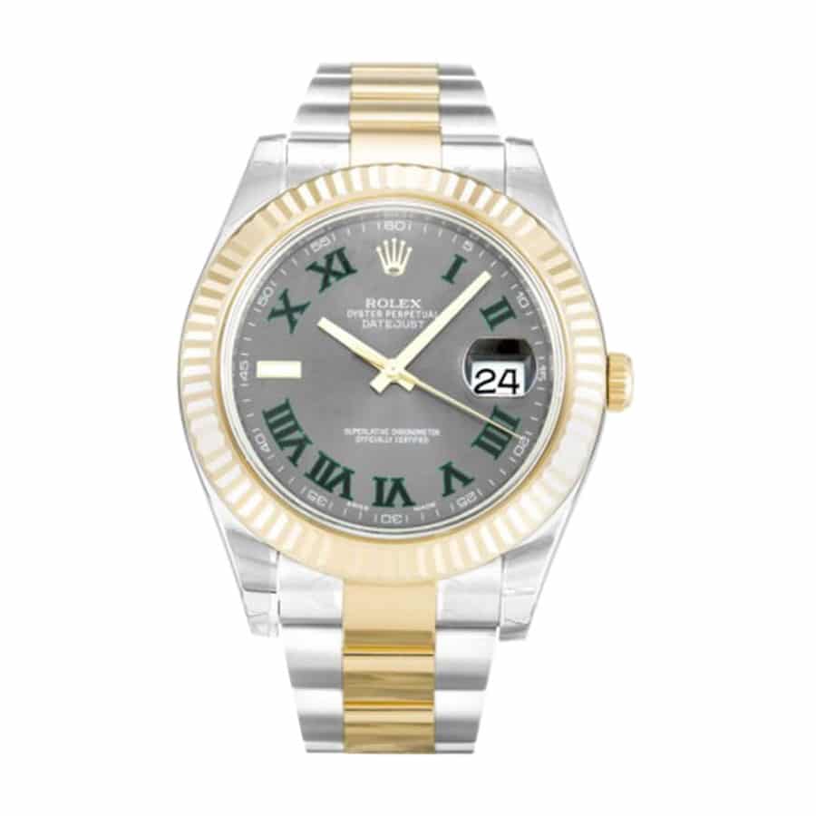 Rolex Datejust II 41MM 116333-0001 Grey Roman Dial