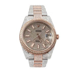 Rolex Datejust 41MM 126303 Two-Tone Iced Out