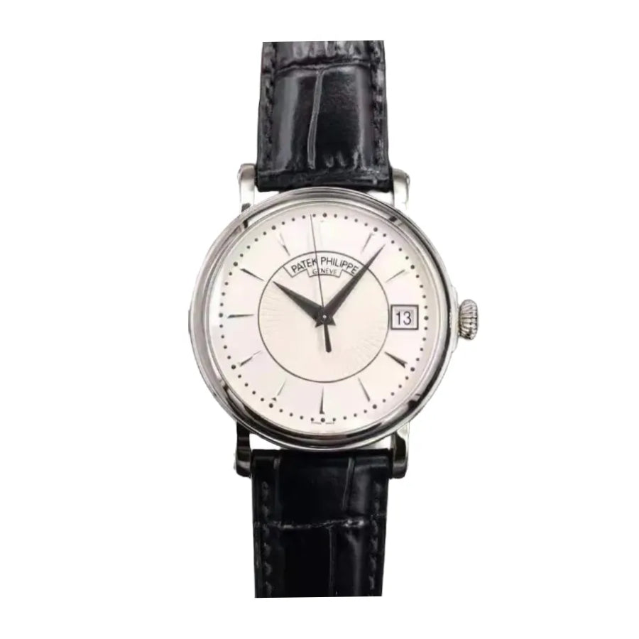 Patek Philippe Calatrava 38MM 5153G-010 White Gold Officer’s Case