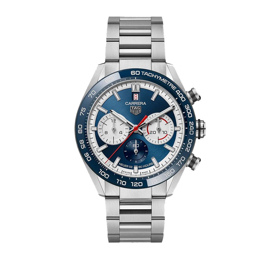 TAG Heuer Carrera Chronograph 44MM CBN2A1E.BA0643 Blue Dial