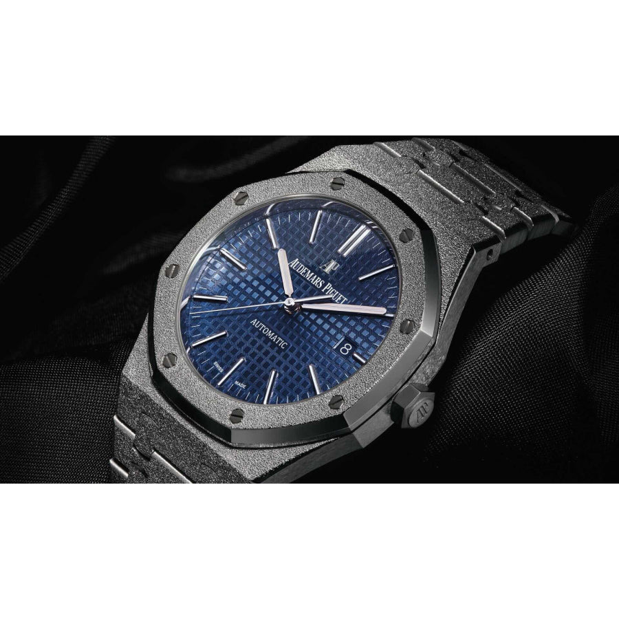 Audemars Piguet Royal Oak 41MM 67653BC.GG.1263BC.02 Frosted Blue Dial