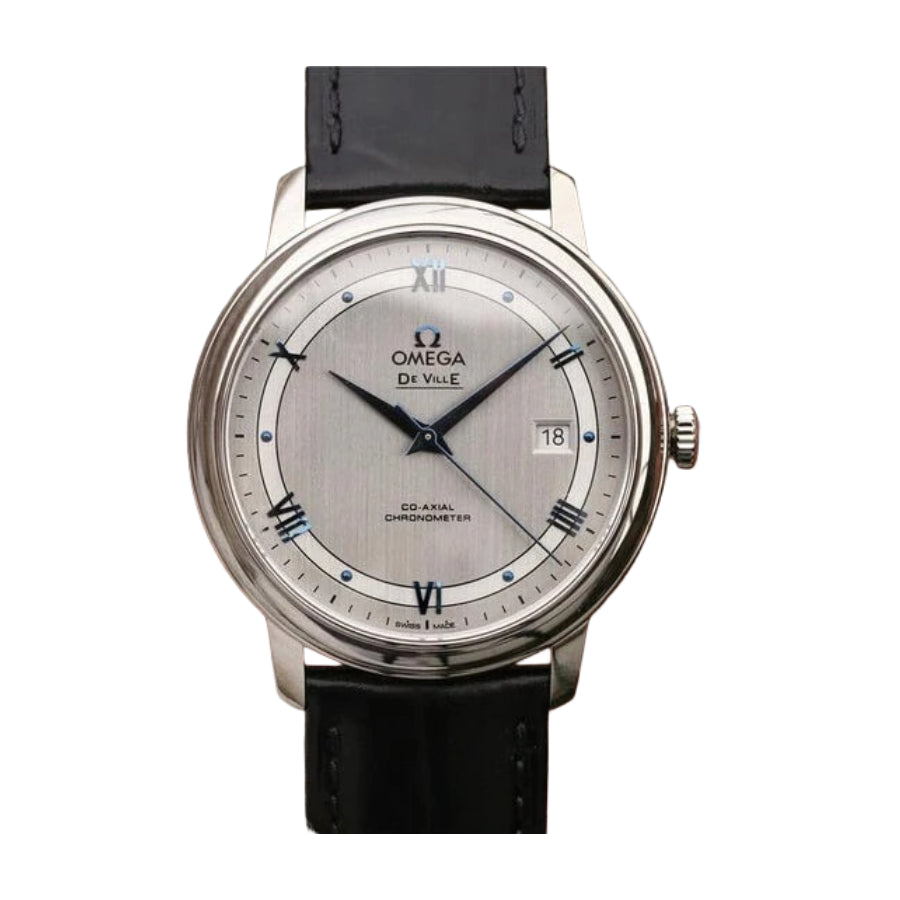 Omega De Ville 40MM 424.13.40.20.02.003 Silver Dial