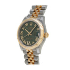 Rolex Datejust 31 31MM 278243-0016 Yellow Gold & Green Dial